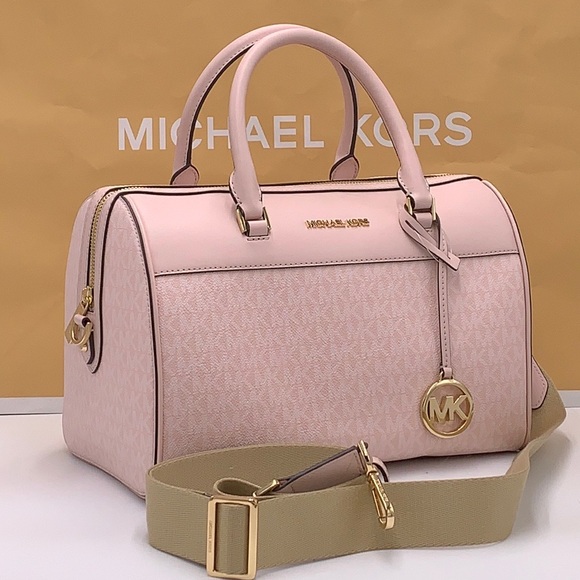 Michael Kors Handbags - Michael Kors med Duffle Travel - Leather/Coated   Light Powder Blush